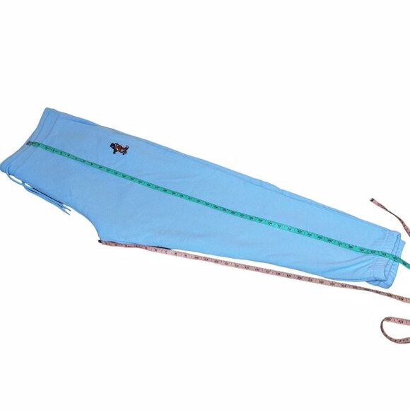 AKOO Slick Sweatpants Men's 3XL Mascot Cerulean Light Blue Drawstring NWT - Picture 6 of 11